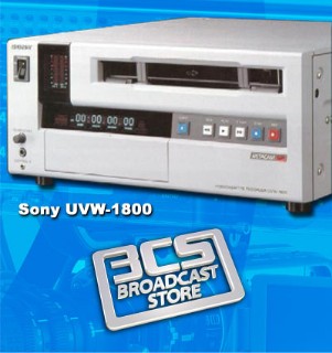Sony UVW-1800  - BETACAM - Видеомагнитофоны - 