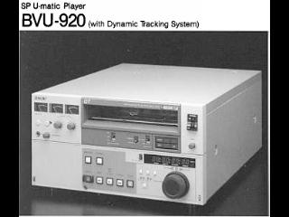 Sony BVU-920-TC  - 3/4`` U-MATIC - Видеомагнитофоны - 