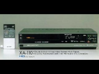 Sharp XA-110  - VHS - Видеомагнитофоны - 